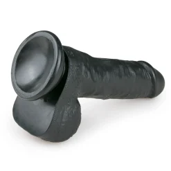Realistische Dildo Met Balzak- 17,5 cm