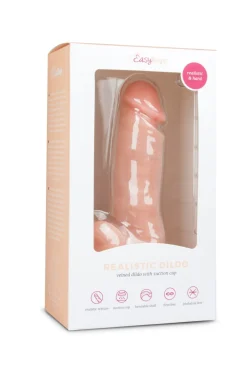 Realistische Dildo Met Balzak - 17,5 cm