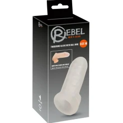 Rebel - Thickening Sleeve with Ball Ring - 16,5 cm