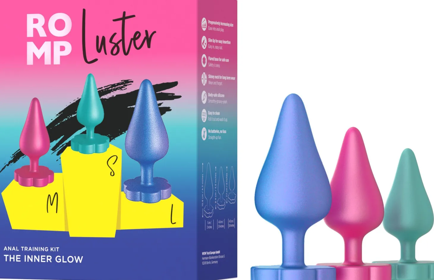 ROMP by Womanizer - Luster Anaal Kit