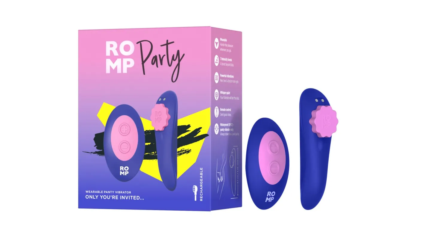ROMP by Womanizer - Party Draagbare Panty Vibrator