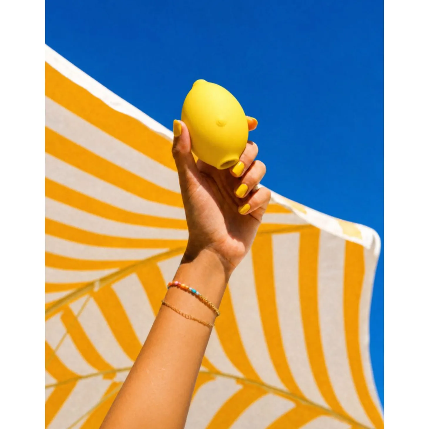 ROMP - Lemon Crush Luchtdrukvibrator - Geel