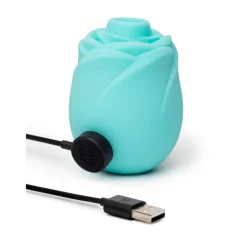 ROMP - Rose Glow Luchtdrukvibrator - Blue