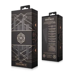 Rosy Gold - Seduction Candle Set - Zwart