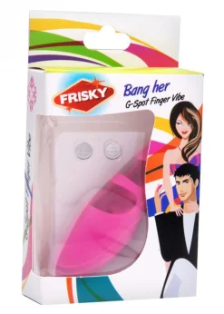 Roze G-Spot vingervibrator