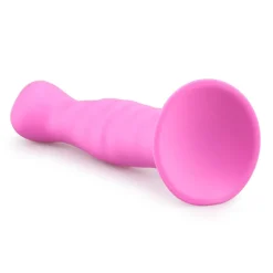 Roze Siliconen Dildo Met Zuignap - 14 cm