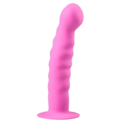 Roze Siliconen Dildo Met Zuignap - 14 cm