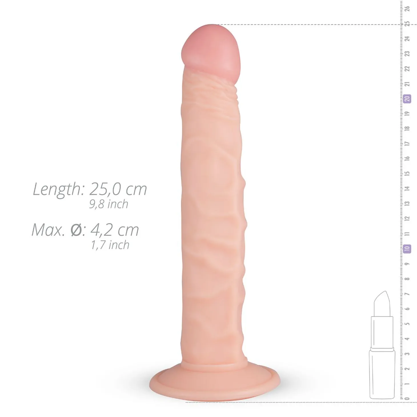 Scott Realistische Dildo - 25 cm