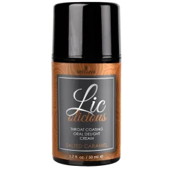 Sensuva - Lic-o-licious Oral Delight Creme Gezouten Caramel - 50 ml