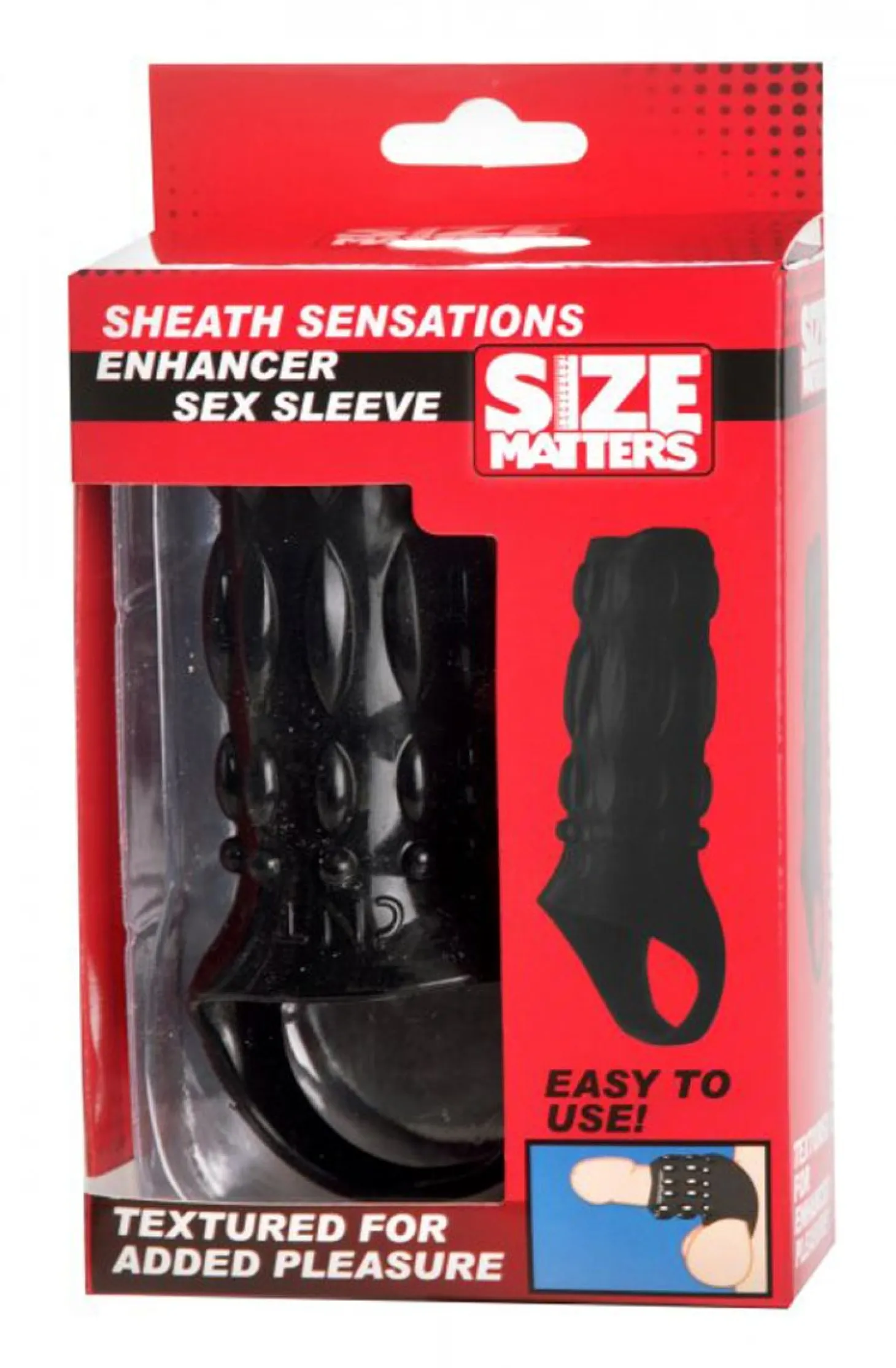 Sheath Sensations penissleeve - Zwart