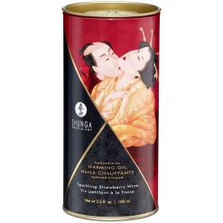 Shunga - Aphrodisiac Verwarmende Olie Aardbeienwijn 100 ml