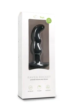 Siliconen prostaat vibrator - 15,5 cm