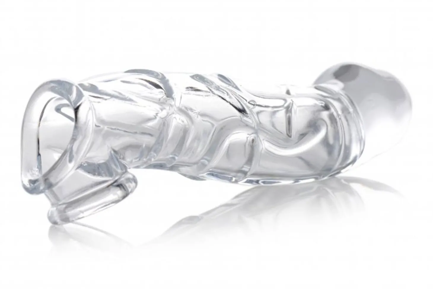 Size Matters - Clear Extender Gebogen Penissleeve