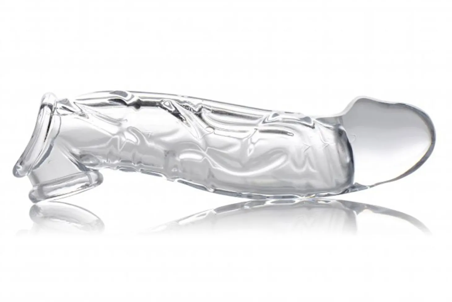 Size Matters - Clear Extender Gebogen Penissleeve