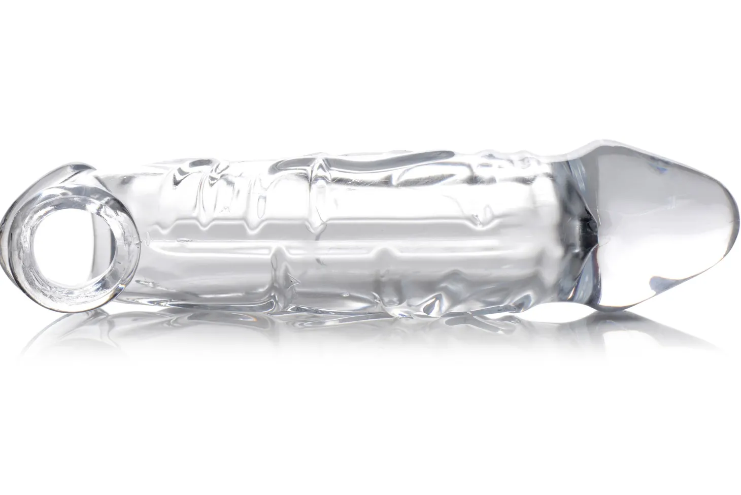 Size Matters - Clear Extender Gebogen Penissleeve