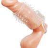 Size Matters - Clear Sensations Vibrerende Penis Sleeve - Transparant