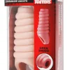 Size Matters - Really Ample - geribbelde penis sleeve