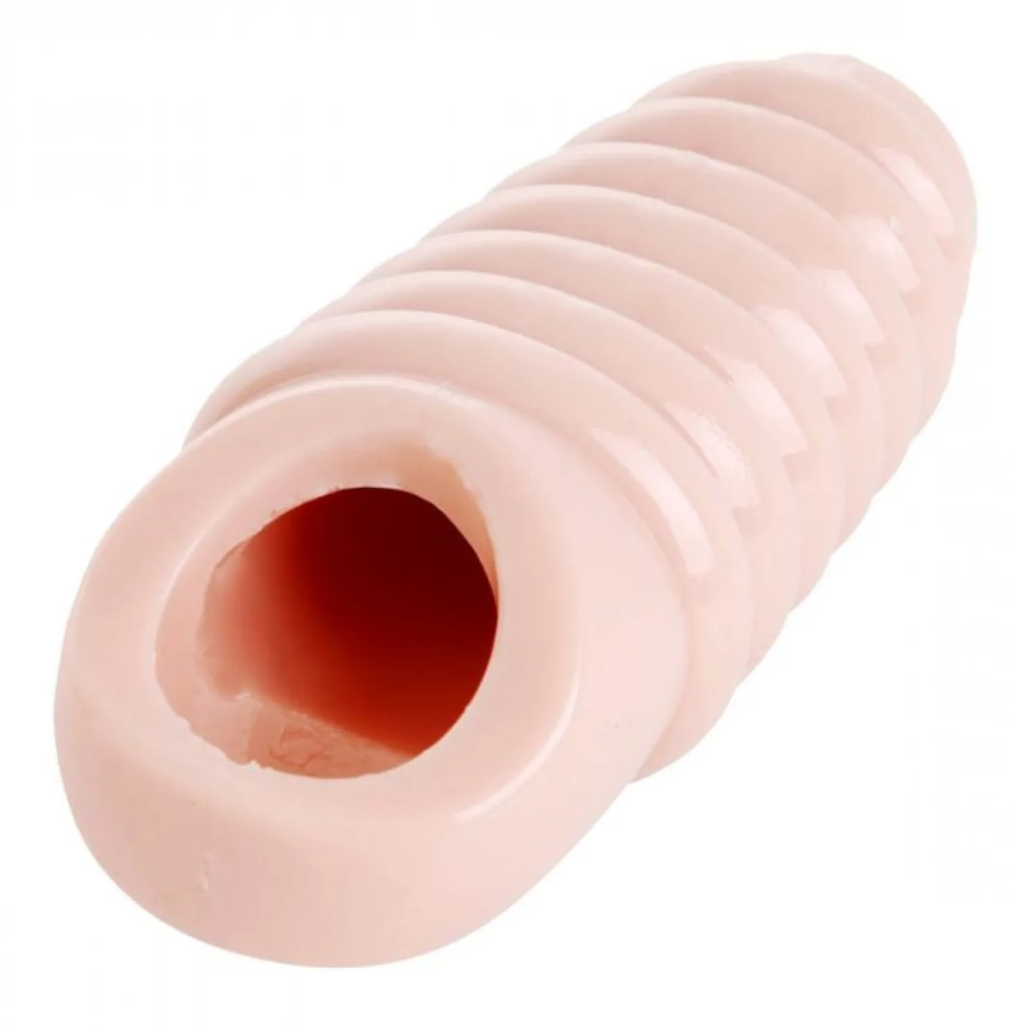 Size Matters - Really Ample - geribbelde penis sleeve