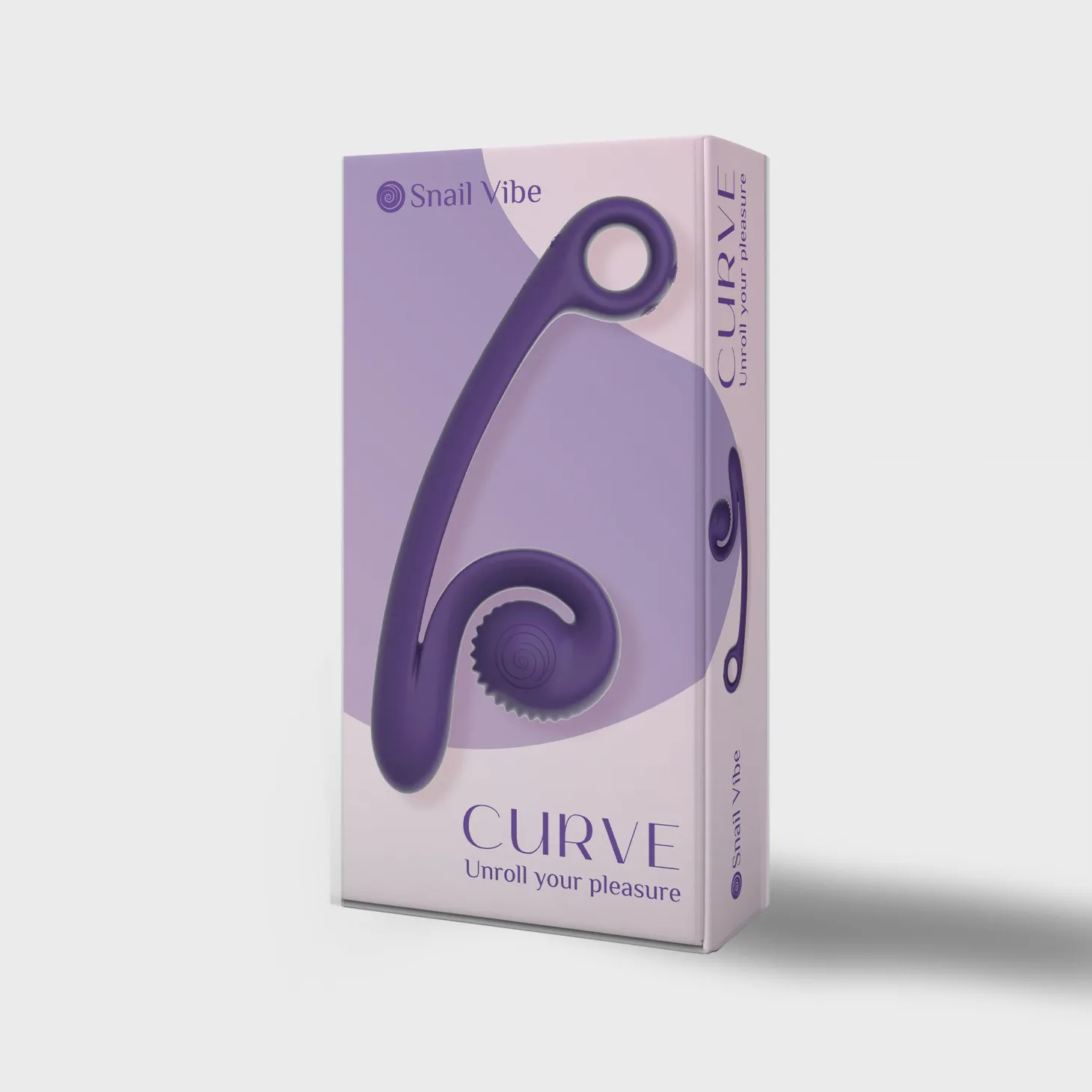 Snail Vibe Curve Duo Vibrator - Paars