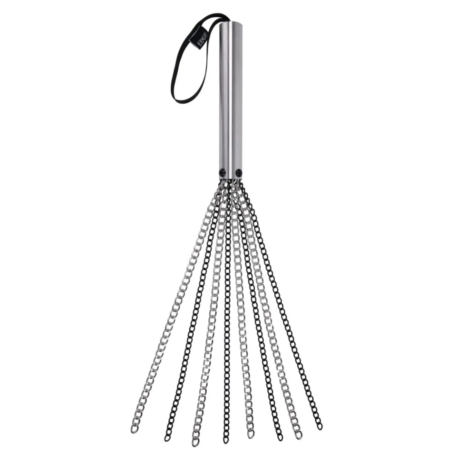 Sportsheets - Edge Chain Flogger - Zwart