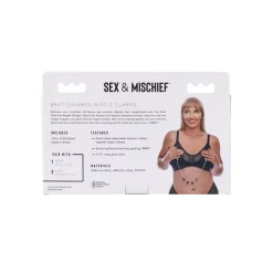 Sportsheets - Sex & Mischief Brat Charmed Nipple Clamps