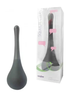 Squeeze Clean Anaal Douche - Zwart
