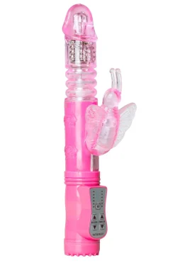 Stotende Butterfly Vibrator - Roze