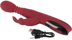 Stotende, Roterende & Verwarmende Rabbit Vibrator