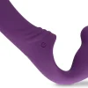 Strapless Strap-On Vibrator - Paars