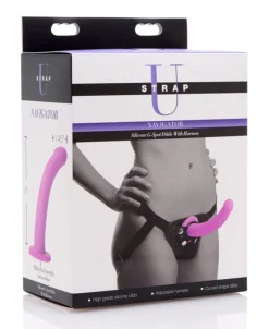 Strap U - Navigator G-Spot Voorbinddildo Met Harnas