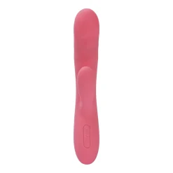 SVAKOM - Avery Thrusting Rabbit Vibrator - Aardbei Roze