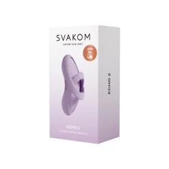 SVAKOM- Echo 2 Vingervibrator - Pink Lilac