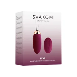 SVAKOM - Elva Vibrerend Eitje Met Afstandsbediening - Violet