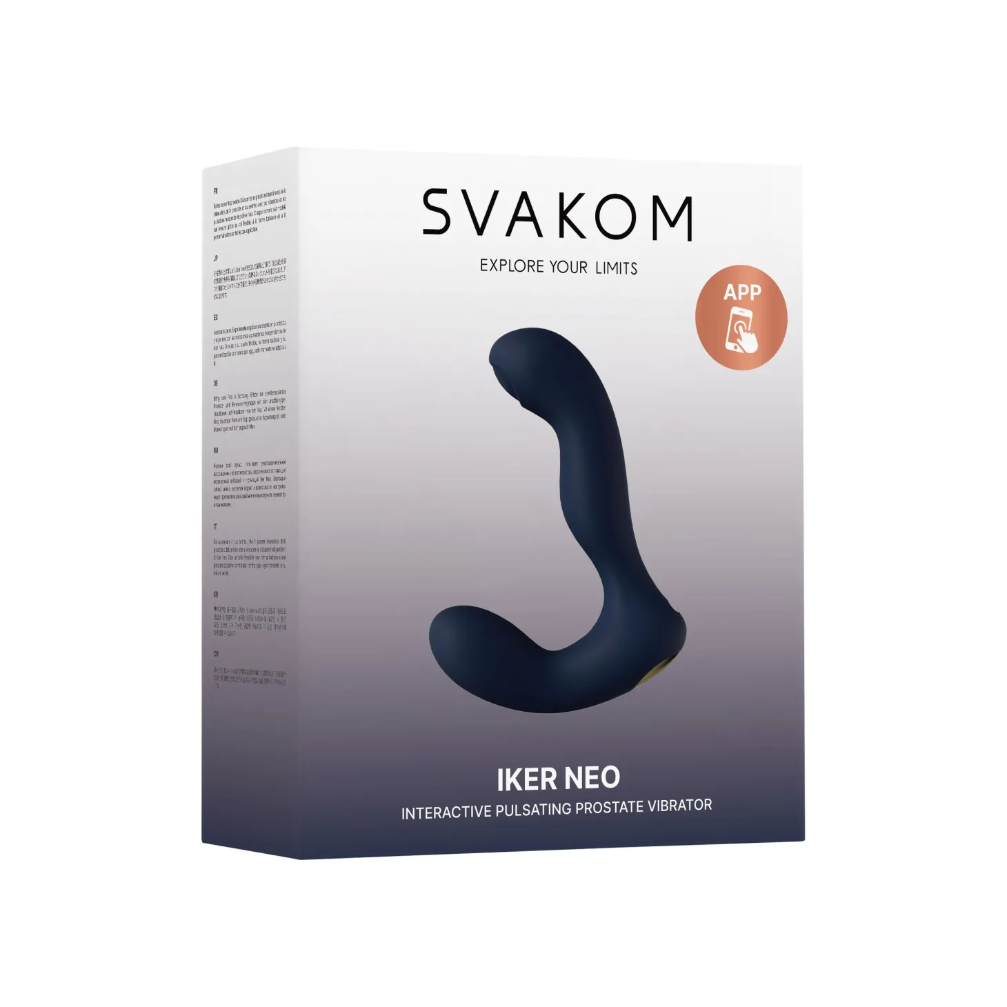 SVAKOM - Iker Neo Prostaat Vibrator - Blauw