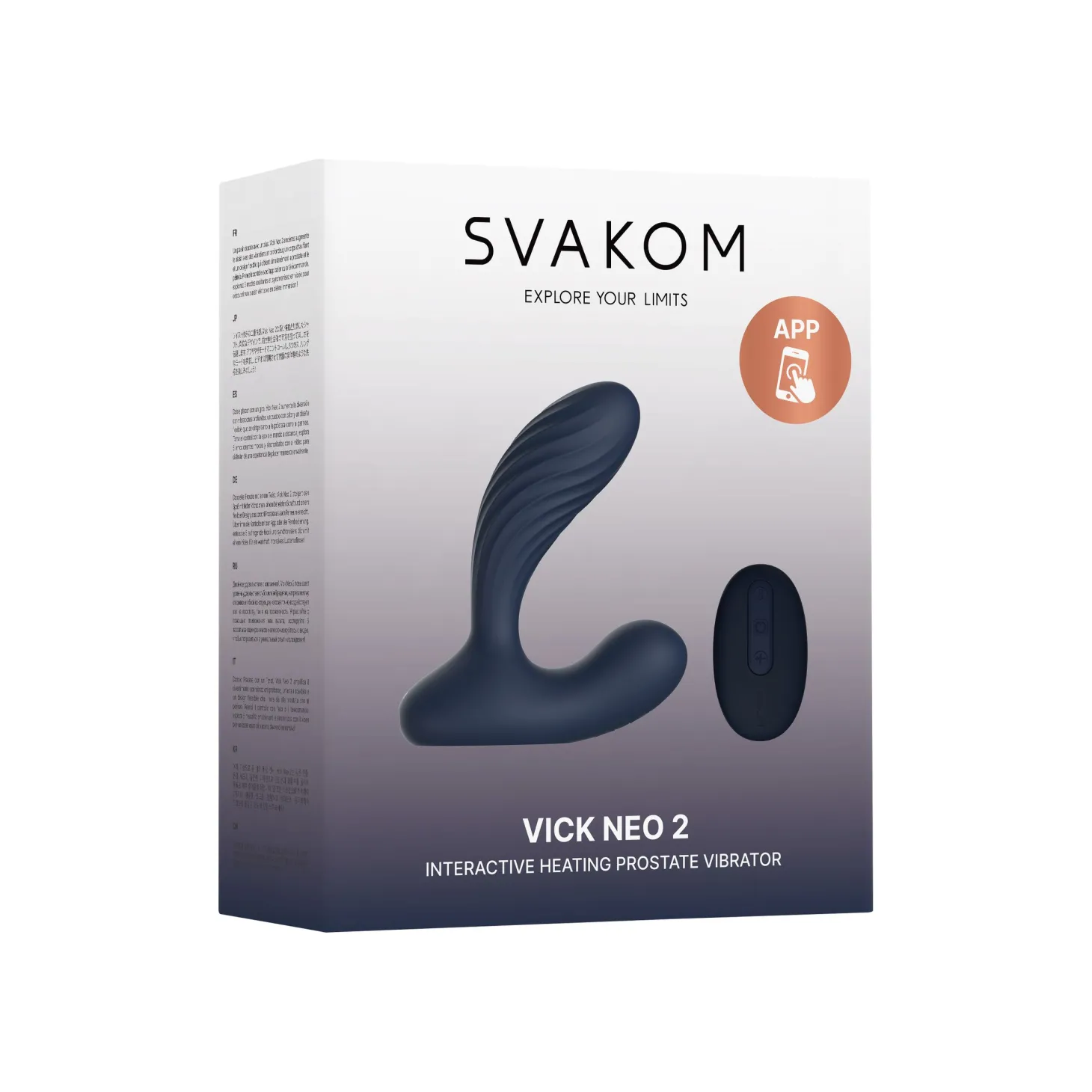 SVAKOM - Prostaat Vibrator Vick Neo 2 - Blauw