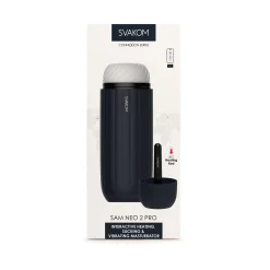 SVAKOM - Sam Neo 2 PRO Interactieve Masturbator - Blauw