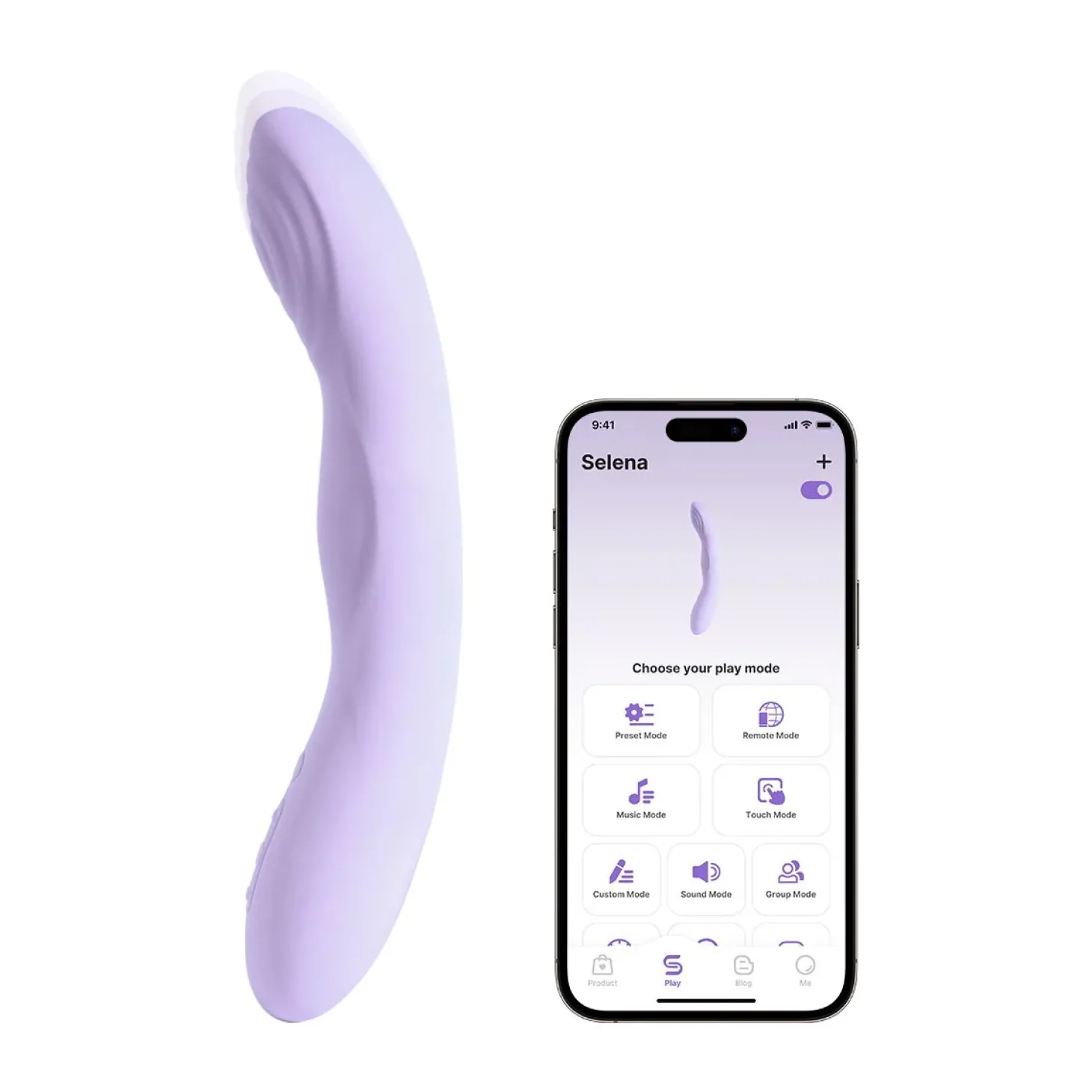 Svakom - Selena Verwarmde Vibrator - Lavender