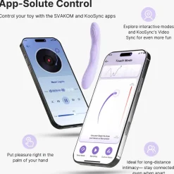 Svakom - Selena Verwarmde Vibrator - Lavender