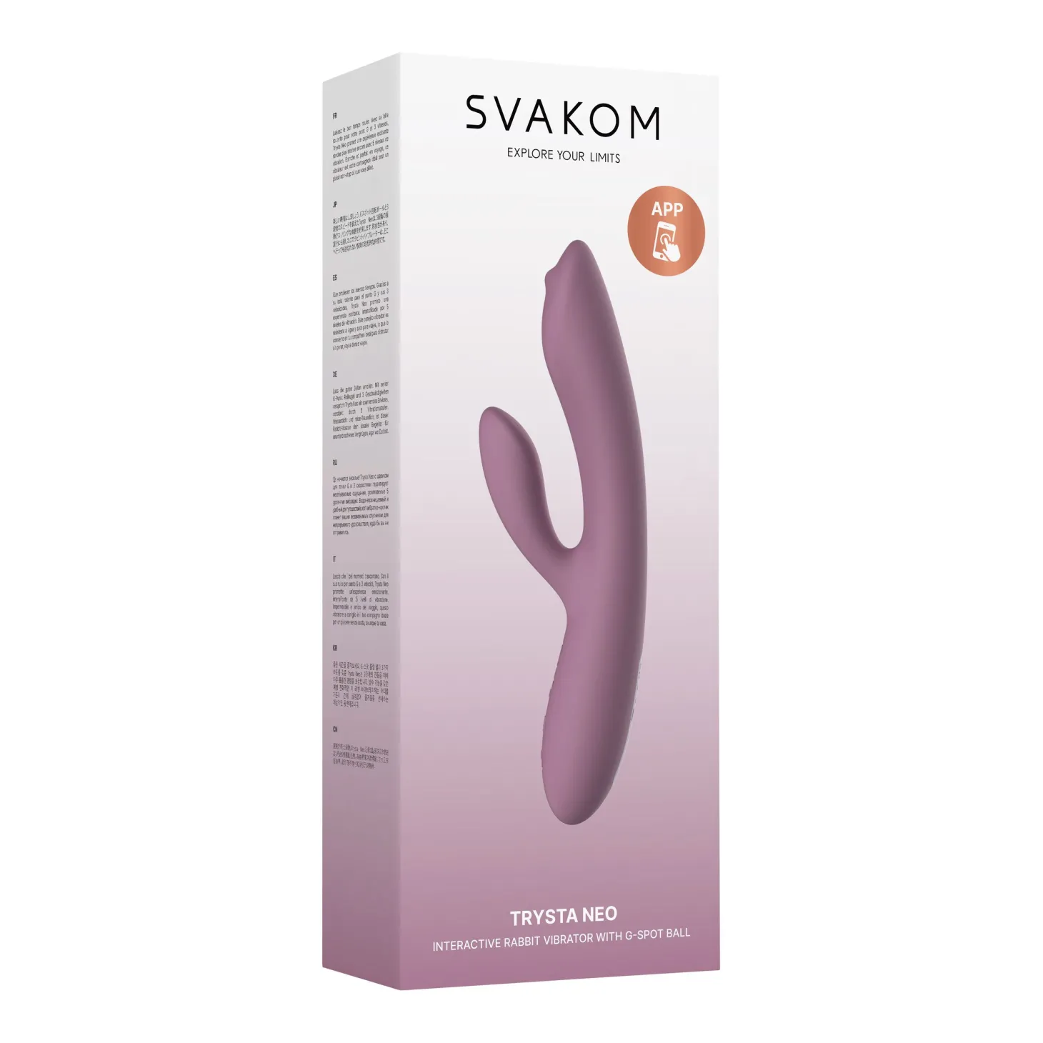 SVAKOM - Trysta Neo Rabbit G-spot Vibrator - Roze