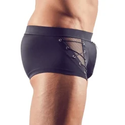 Svenjoyment Underwear - Pants met Rits en Ketting - Zwart