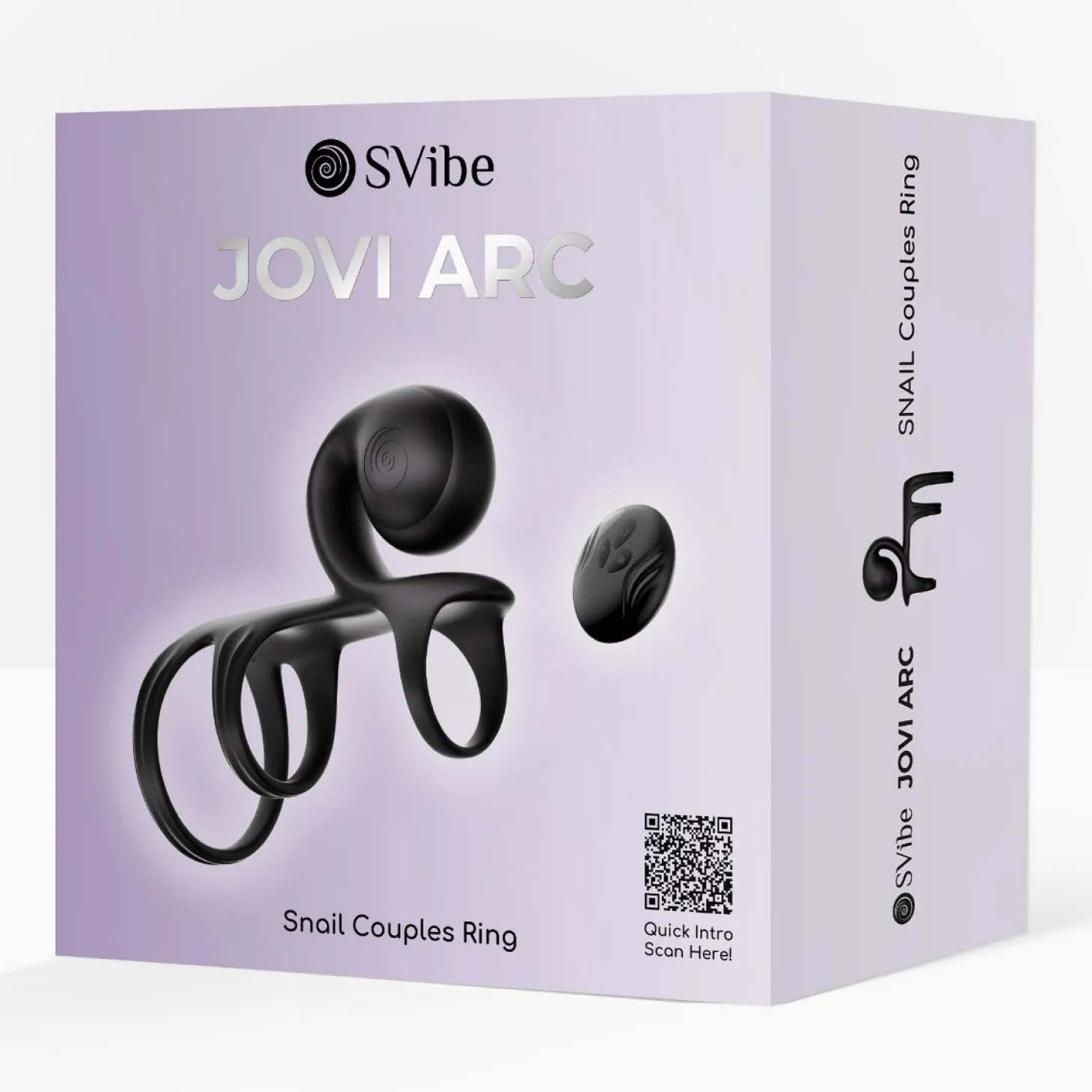 SVibe - Jovi Arc Couples Ring - Zwart