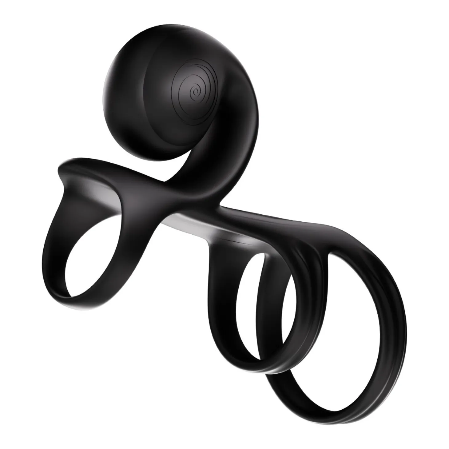 SVibe - Jovi Arc Couples Ring - Zwart