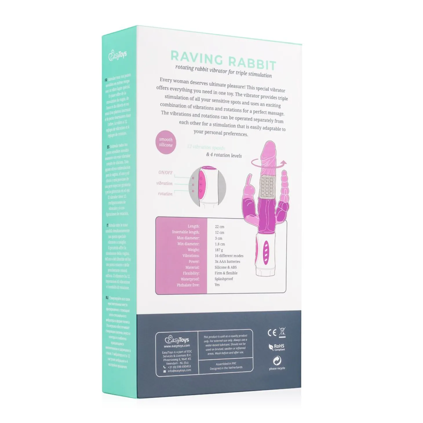 Tarzan Vibrator Raving Rabbit (Origineel)