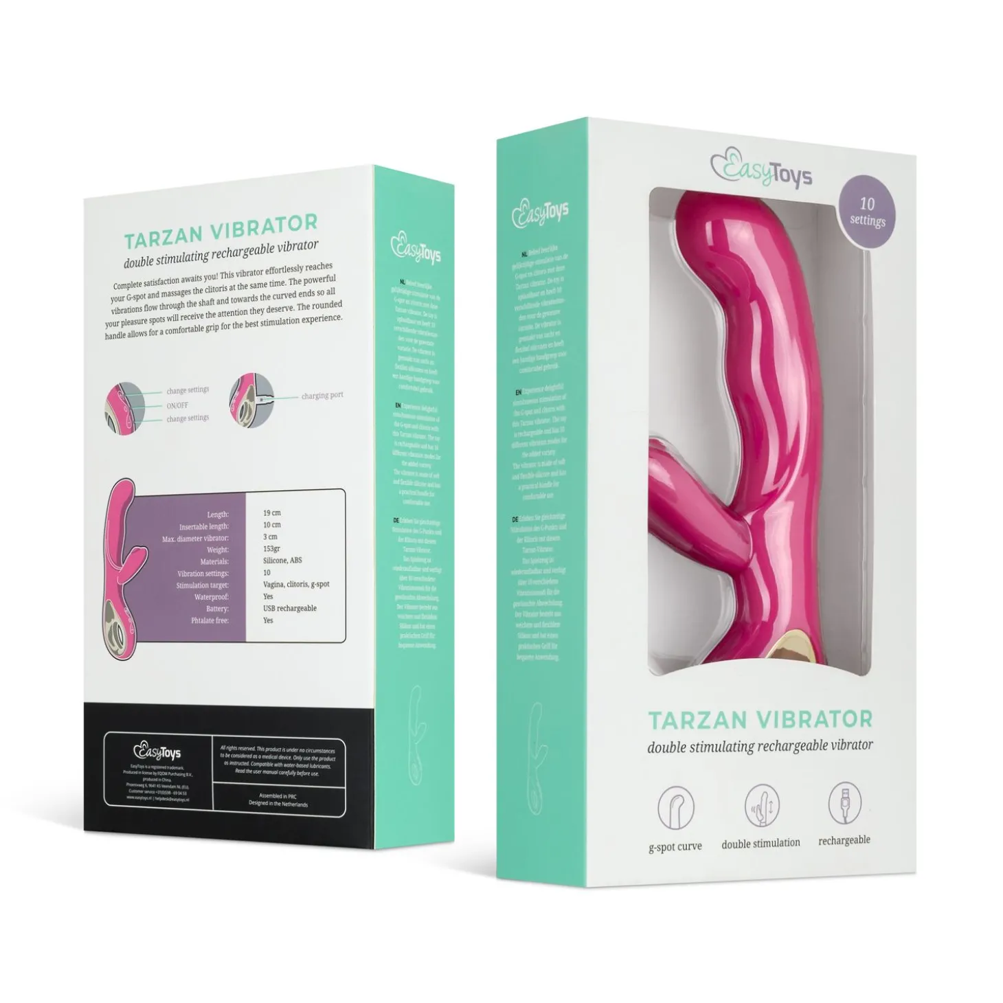 Tarzan Vibrator - Roze