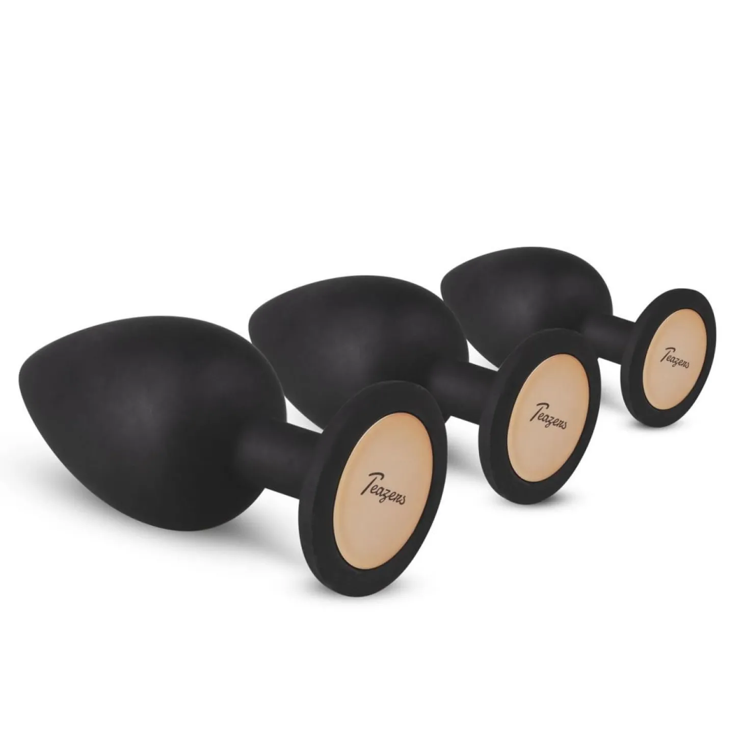 Teazers – Buttplug Set – Zwart