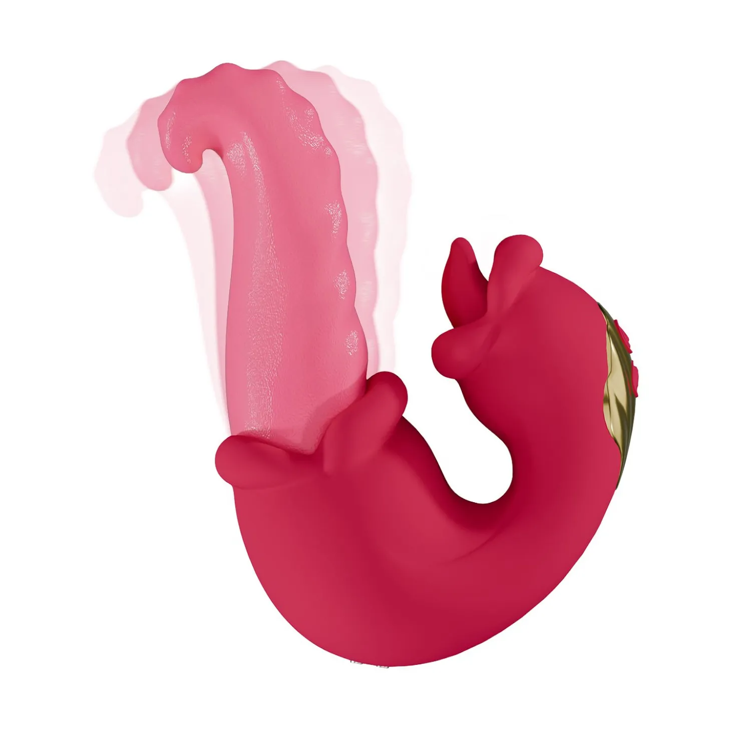 Teazers – Double Tongue Vibrator – Roze