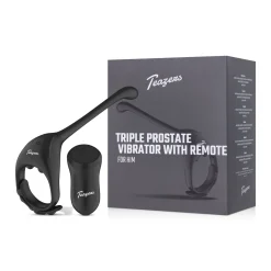 Teazers Driedubbele Prostaat Vibrator met Afstandsbediening