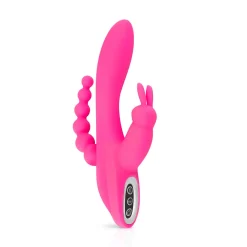 Teazers – Dubbele Rabbit Vibrator – Roze