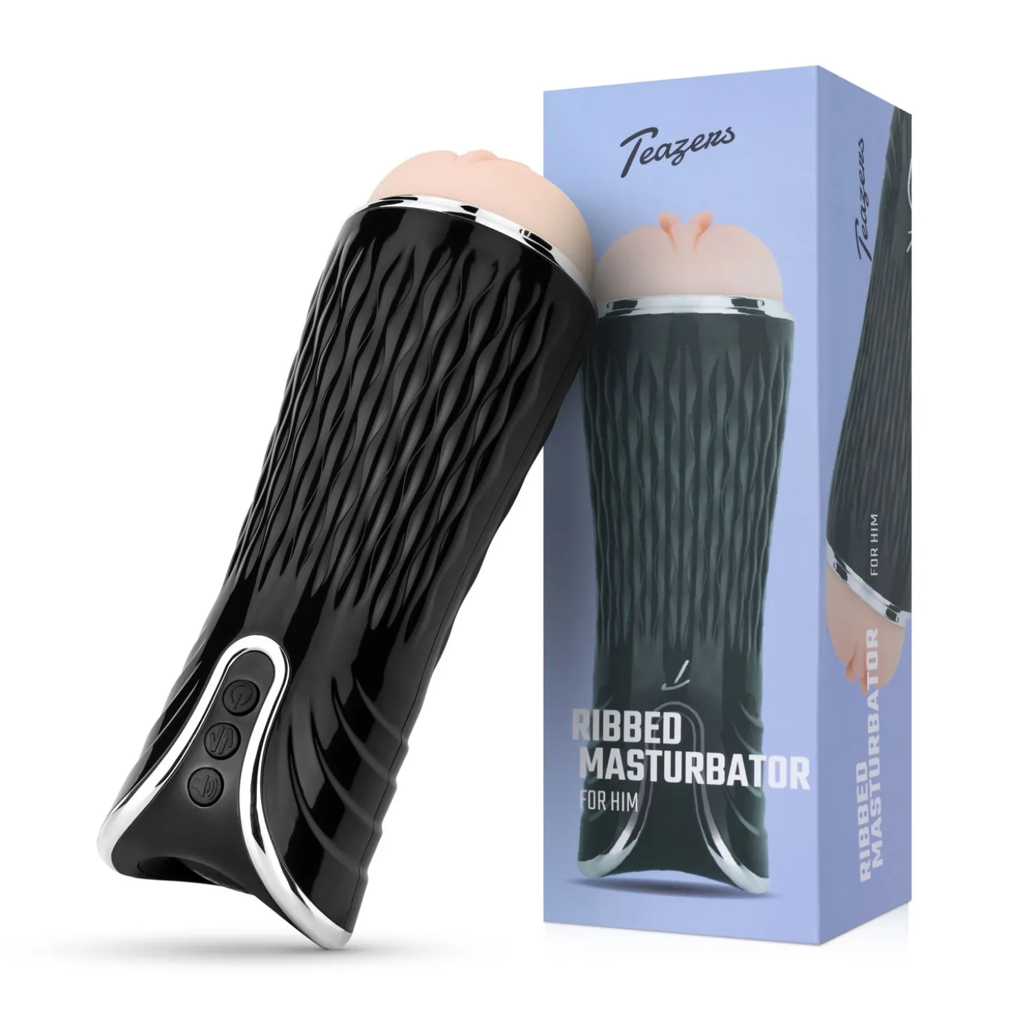 Teazers Elektrische Masturbator Met Stem