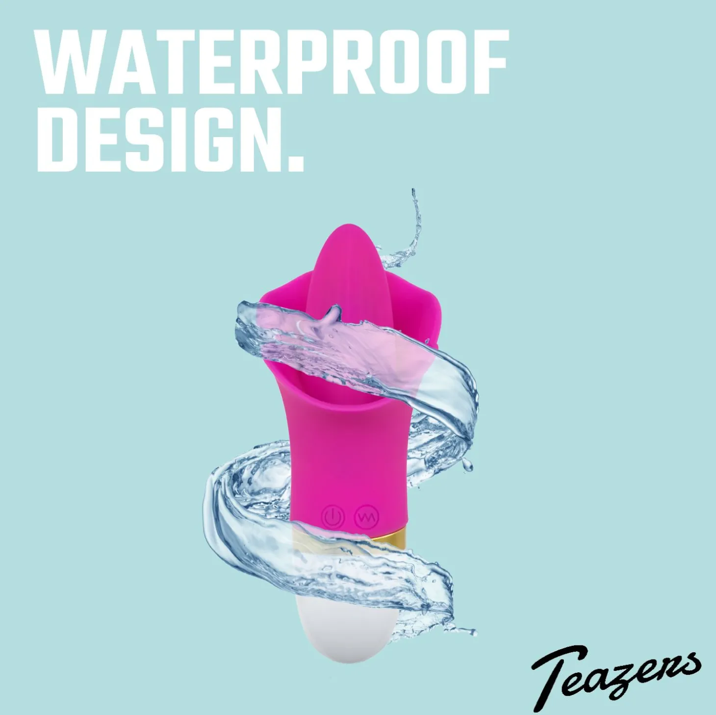 Teazers – Flower Touch Clitoris Vibrator – Roze